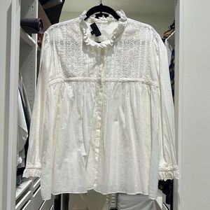 Nili Lotan Sarah Shirt, size L